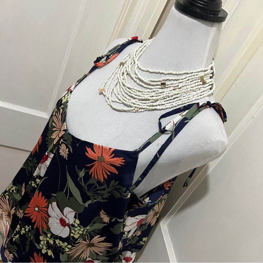 Banana Republic Floral Tank Top Women's Large